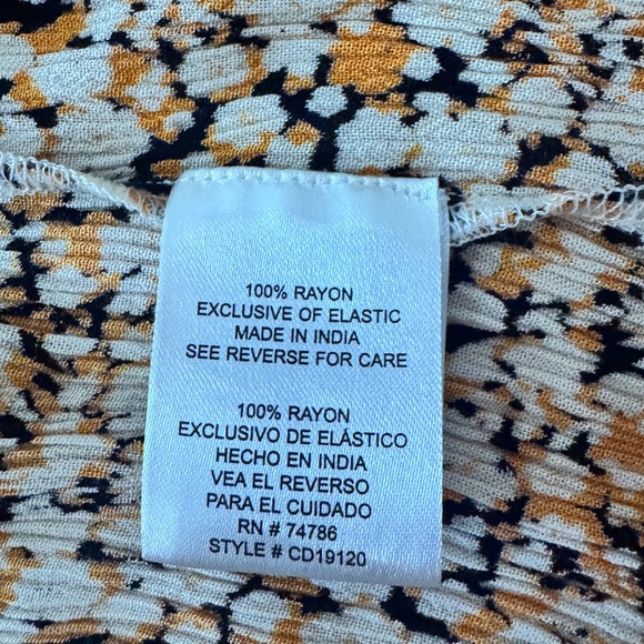 New! Anthropologie Patrons of peace floral dress smocked strapless dress - Picture 7 of 7